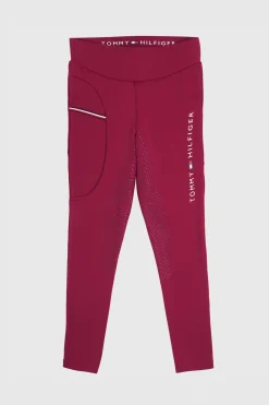 New Tommy Hilfiger Equestrian Elmira Vinter-Ridign-tights med full grep for kvinner Ridetights