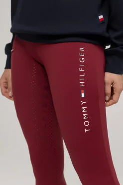New Tommy Hilfiger Equestrian Elmira Vinter-Ridign-tights med full grep for kvinner Ridetights