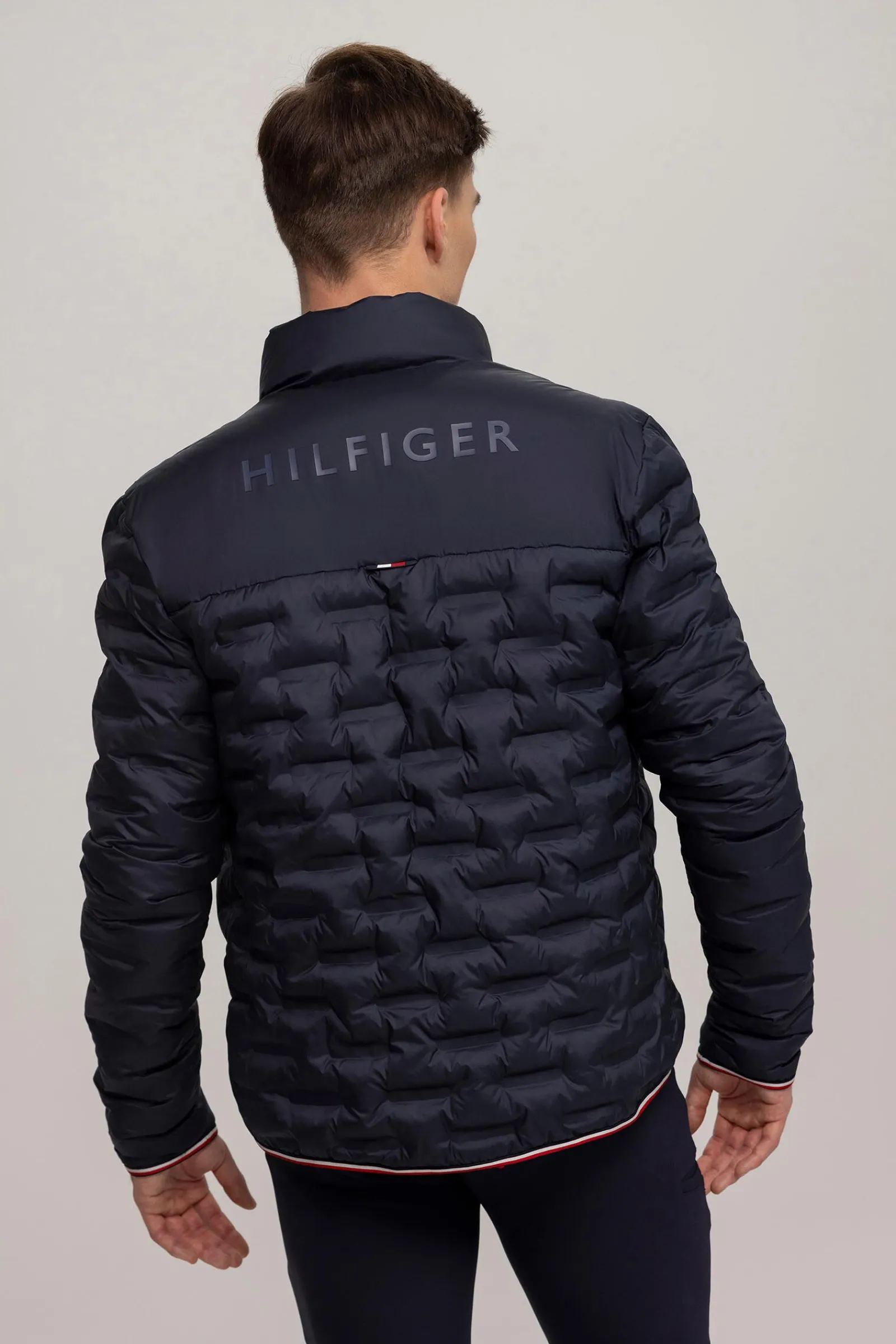 Best Tommy Hilfiger Equestrian Charleston herre steppjakke Ridejakker Og Ridevester