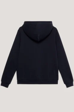 Tommy Hilfiger Equestrian Metallic Logo Grafisk hettegenser for kvinner Gensere & Fleece