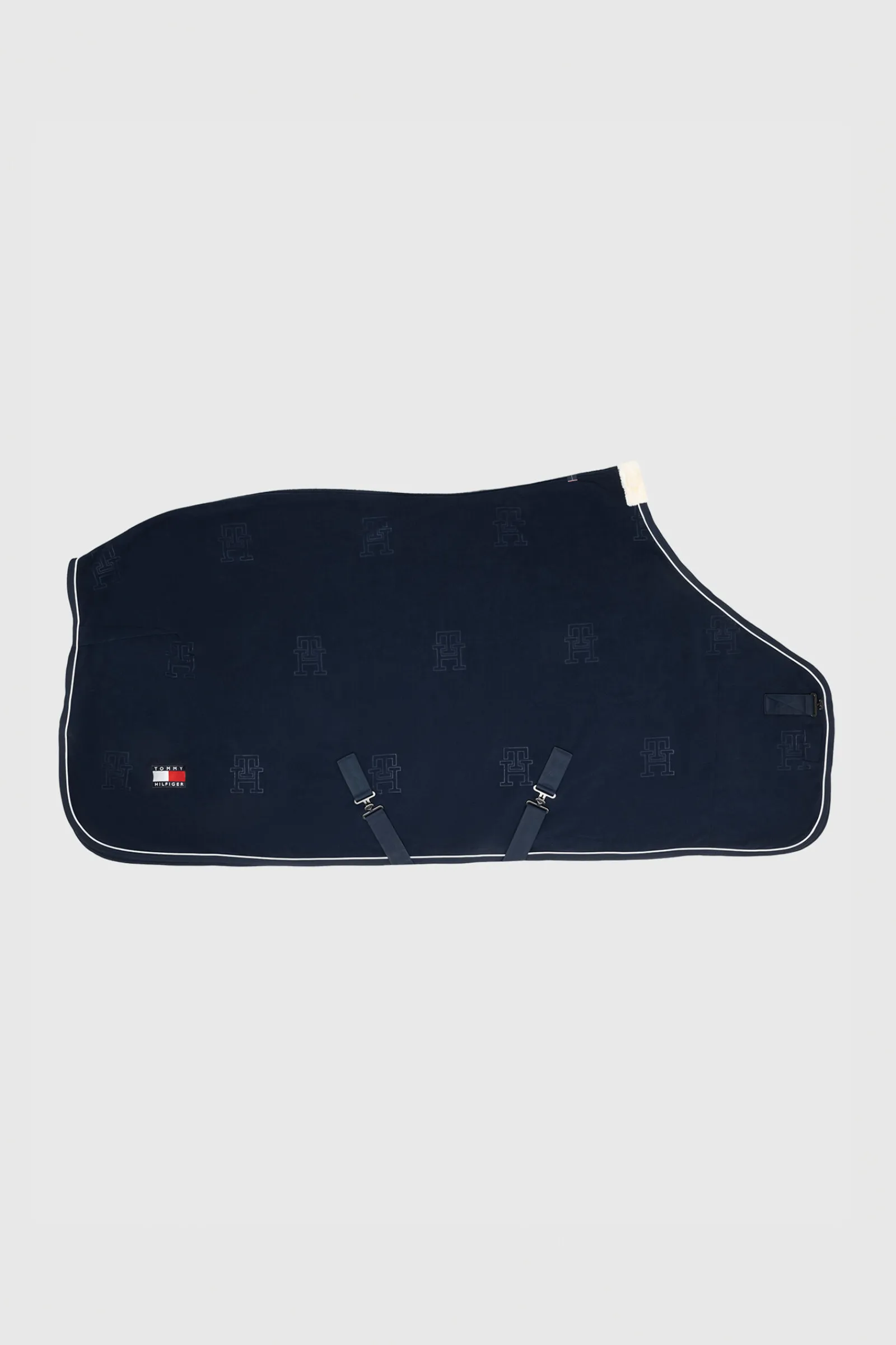 Discount Tommy Hilfiger Equestrian Oxford cooler-dekken Ulldekken Og Svettedekken