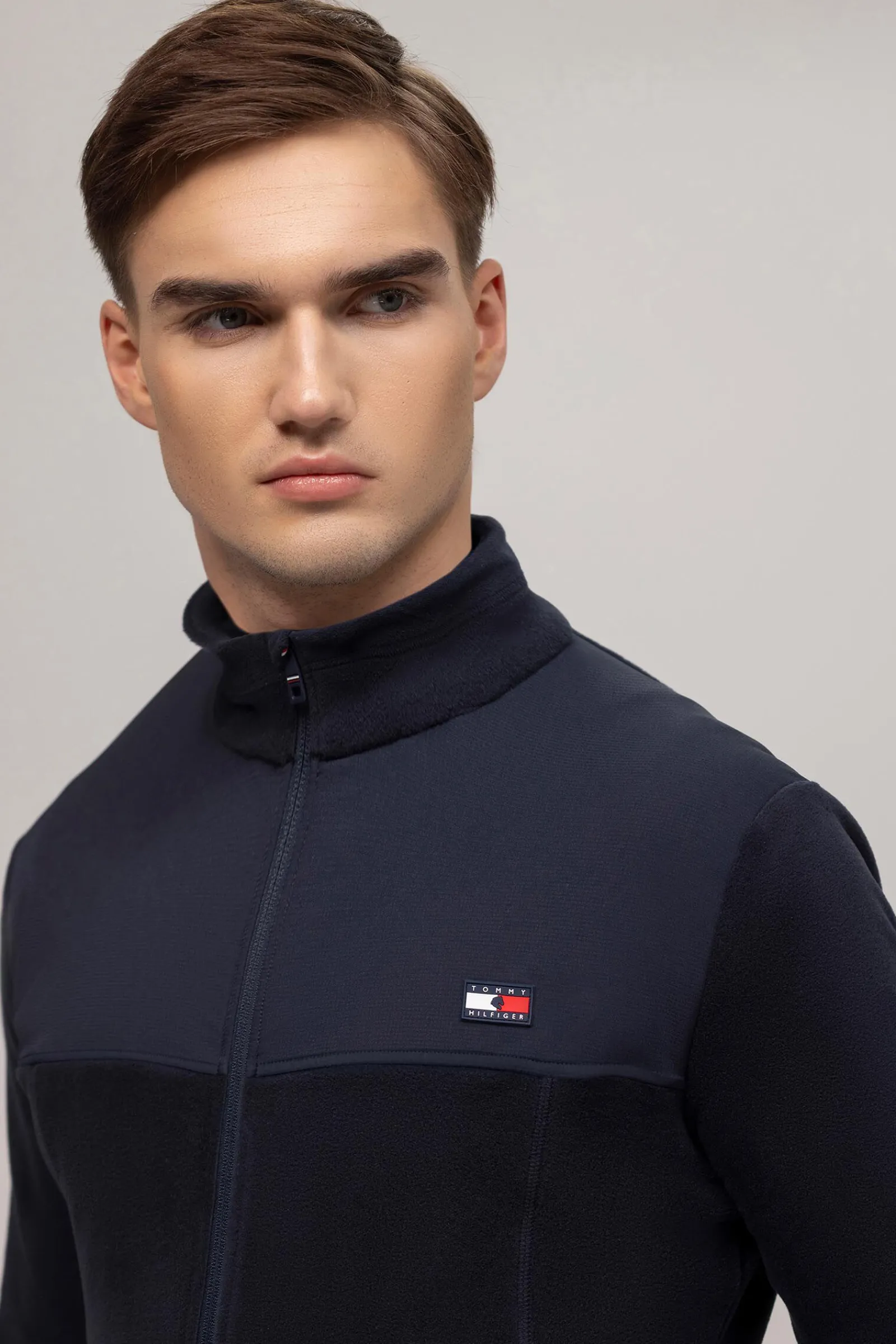 Sale Tommy Hilfiger Equestrian Michigan herre fleecejakke Ride Gensere & Fleece