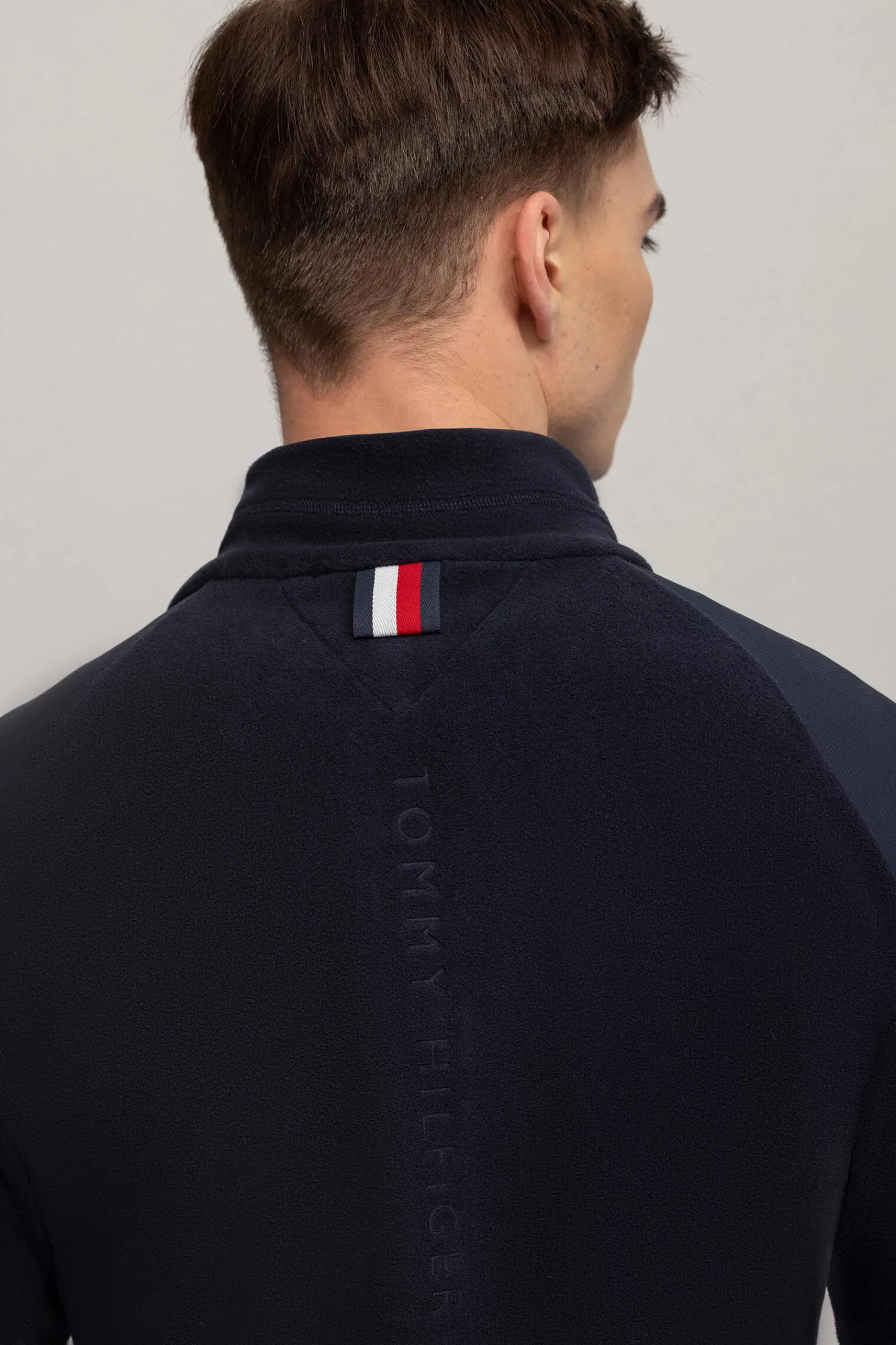 Sale Tommy Hilfiger Equestrian Michigan herre fleecejakke Ride Gensere & Fleece