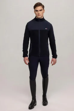 Sale Tommy Hilfiger Equestrian Michigan herre fleecejakke Ride Gensere & Fleece