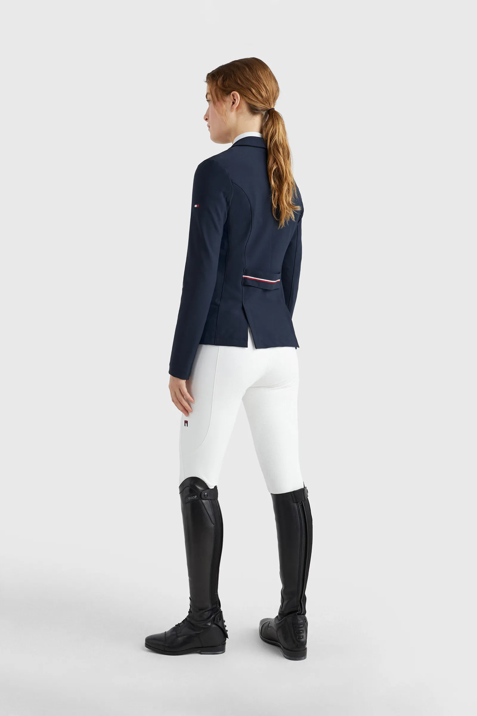 Best Tommy Hilfiger Equestrian Performance Show-skjorte for kvinner Stevne|Jakker Og Frakker