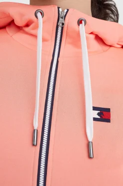 Hot Tommy Hilfiger Equestrian Performance ensfarget treningsjakke Gensere & Fleece|Jakker Og Frakker