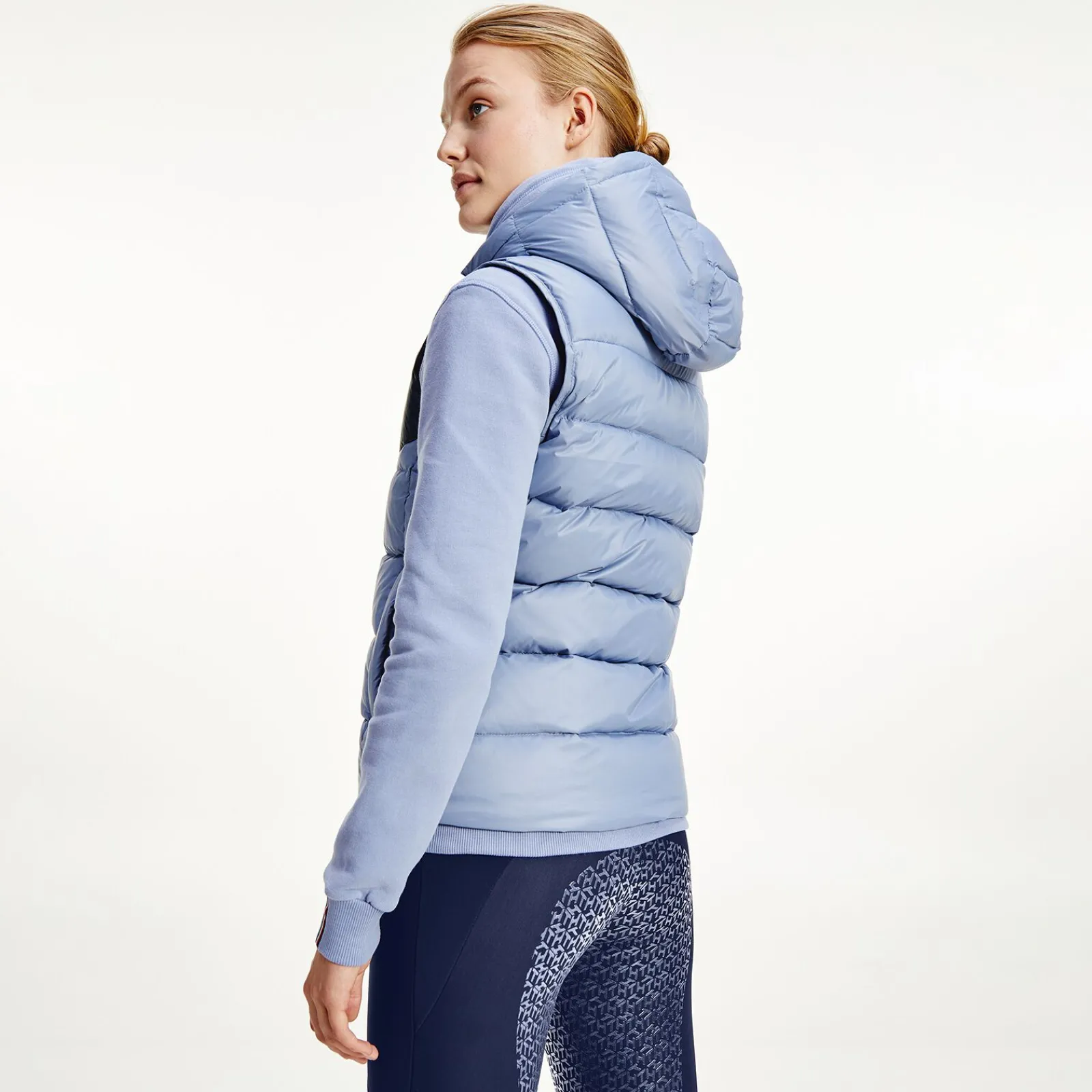 New Tommy Hilfiger Equestrian Re-Down vest, dame Jakker Og Frakker