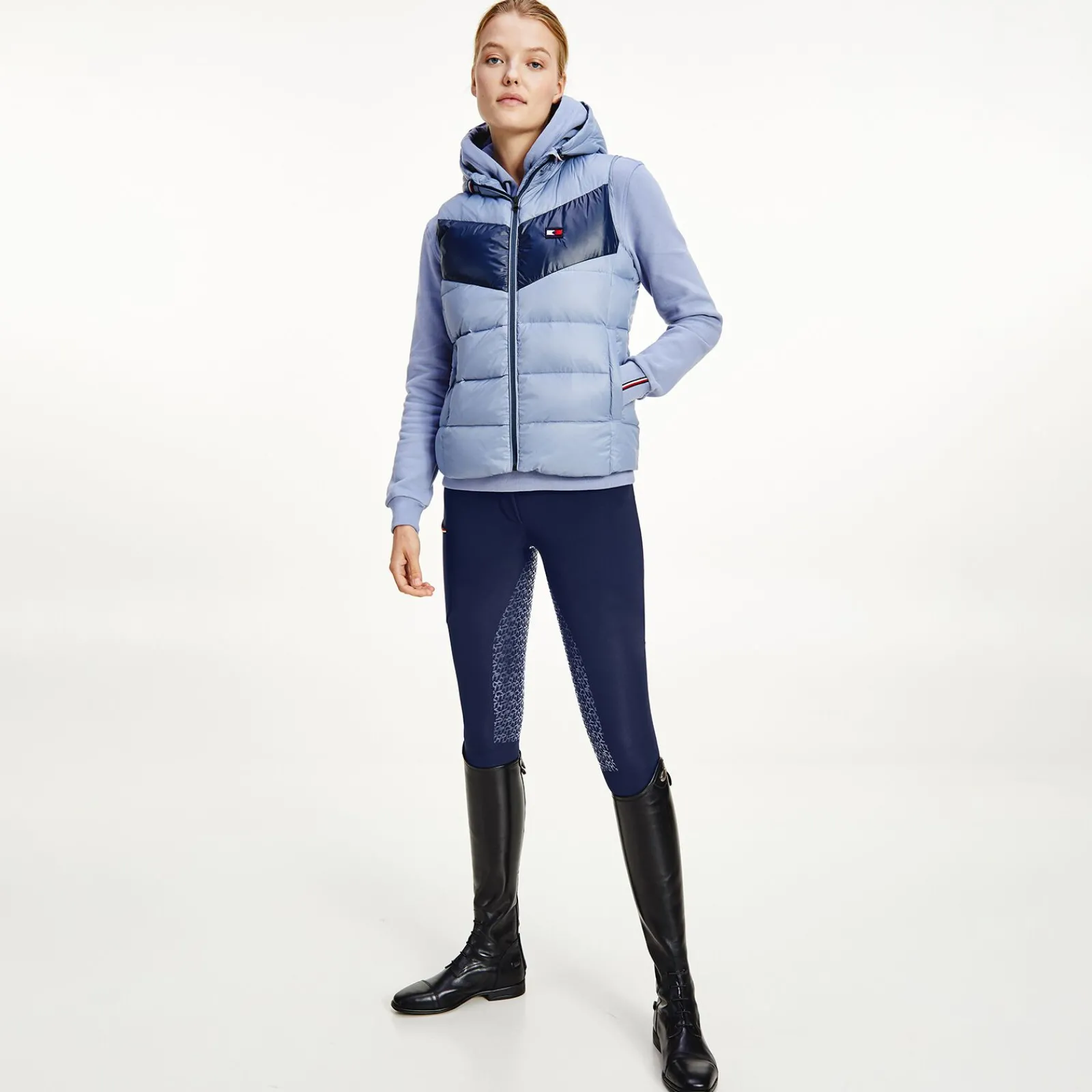 New Tommy Hilfiger Equestrian Re-Down vest, dame Jakker Og Frakker