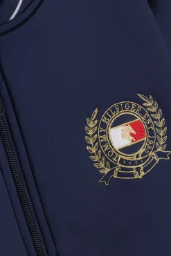 New Tommy Hilfiger Equestrian Crest Bomber Sportsjakke Jakker Og Frakker