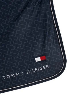 Discount Tommy Hilfiger Equestrian Windsor Lett og Tørr Trykt Dekken Ulldekken Og Svettedekken