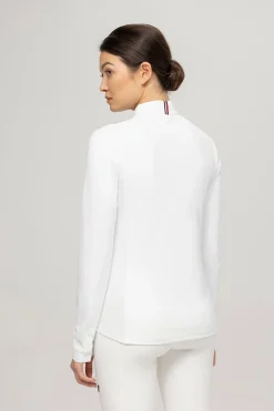 Clearance Tommy Hilfiger Equestrian Charlotte dames stevneskjorte med knapper Stevne|Skjorter Og Topper