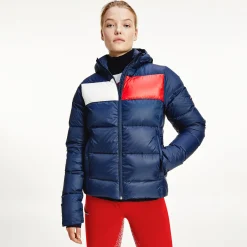 Discount Tommy Hilfiger Equestrian Re-Down vinterjakke, dame Jakker Og Frakker