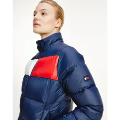 Discount Tommy Hilfiger Equestrian Re-Down vinterjakke, dame Jakker Og Frakker