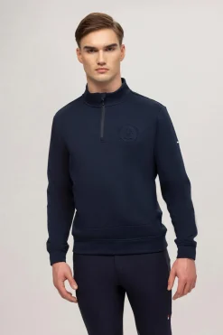 New Tommy Hilfiger Equestrian Dallas herre genser med 1/4 glidelås Ride Gensere & Fleece