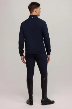 New Tommy Hilfiger Equestrian Dallas herre genser med 1/4 glidelås Ride Gensere & Fleece