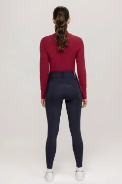 New Tommy Hilfiger Equestrian Minnesota Kvinners Softshell Helforsterkede Ridebukser Helforsterkede Ridebukser