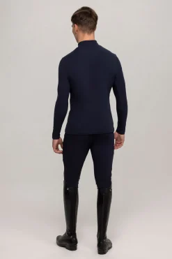 Clearance Tommy Hilfiger Equestrian Phoenix herre langermet skjorte med høy hals Rideskjorter