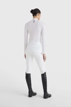 Best Tommy Hilfiger Equestrian langermet stevneskjorte, dame Stevne|Skjorter Og Topper