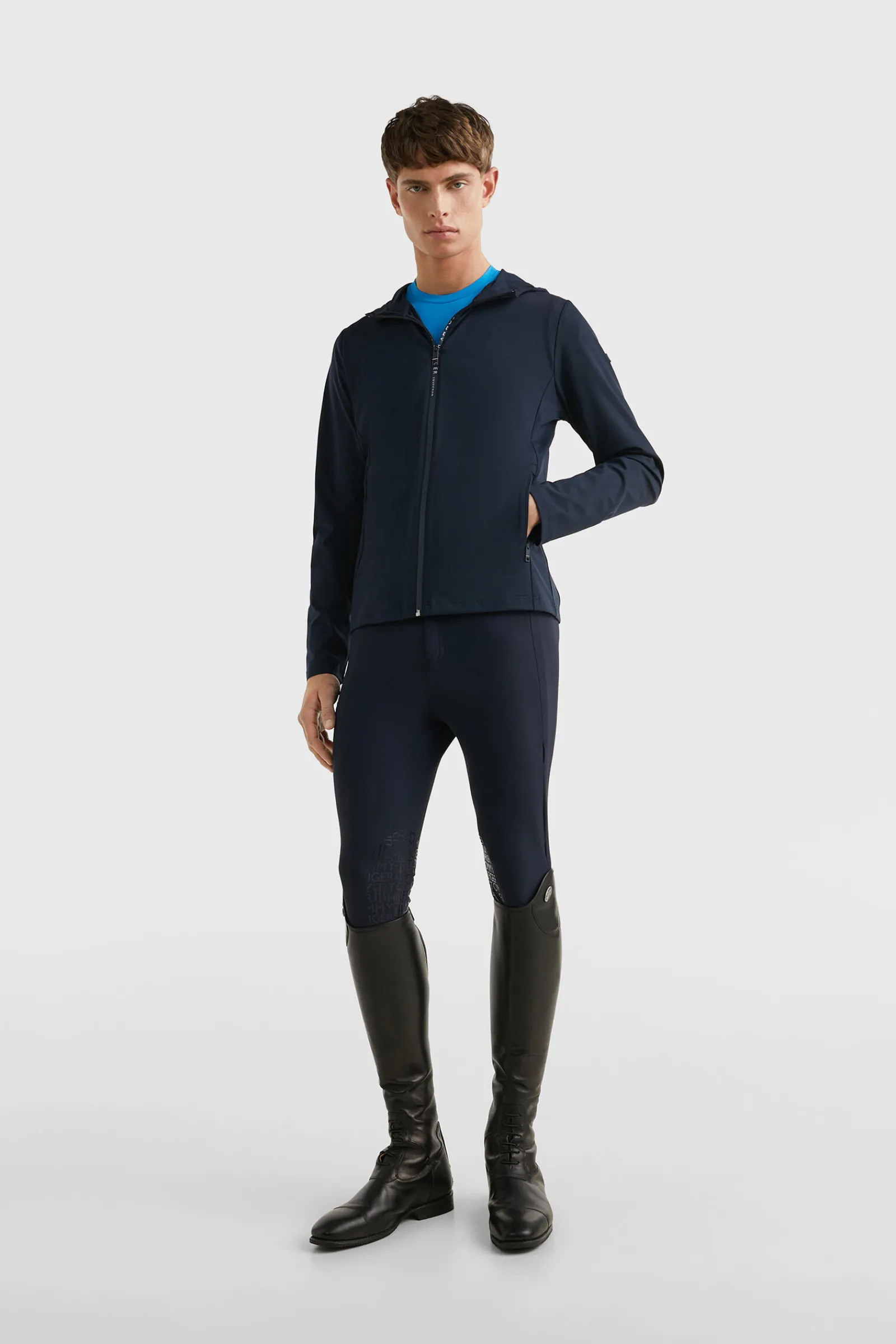 Tommy Hilfiger Equestrian Windbreaker for menn Ridejakker Og Ridevester