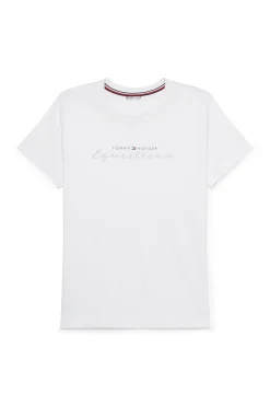 Sale Tommy Hilfiger Equestrian Brooklyn T-skjorte med korte ermer og motiv Skjorter Og Topper
