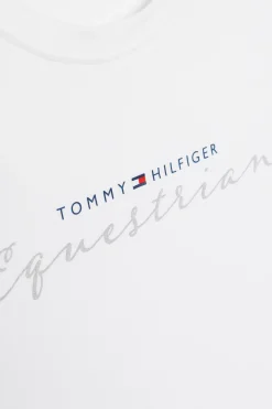 Sale Tommy Hilfiger Equestrian Brooklyn T-skjorte med korte ermer og motiv Skjorter Og Topper