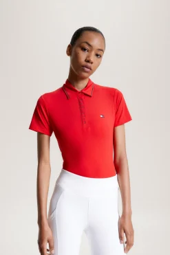 Sale Tommy Hilfiger Equestrian Harlem Polo-skjorte med korte ermer og logo Skjorter Og Topper