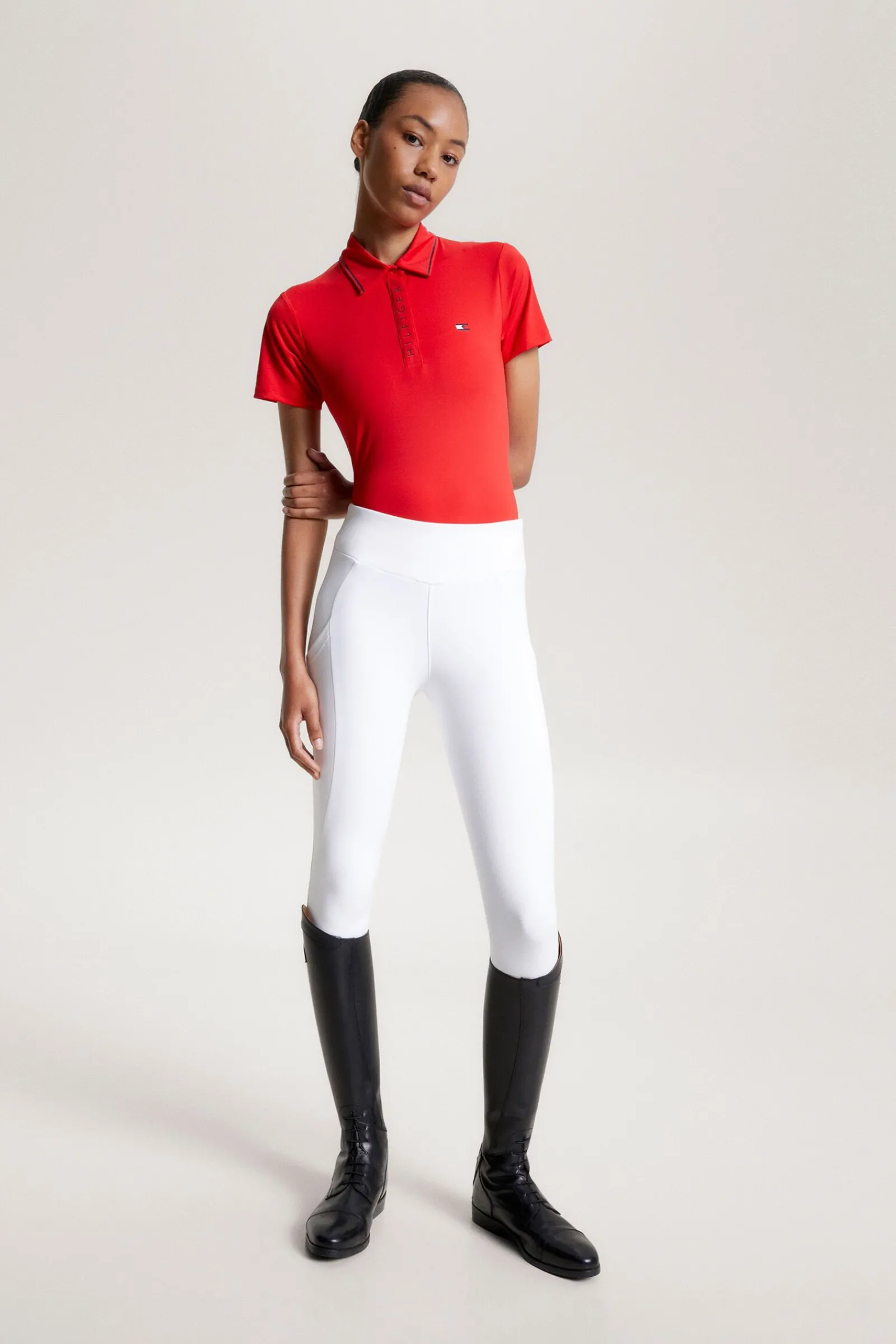 Sale Tommy Hilfiger Equestrian Harlem Polo-skjorte med korte ermer og logo Skjorter Og Topper