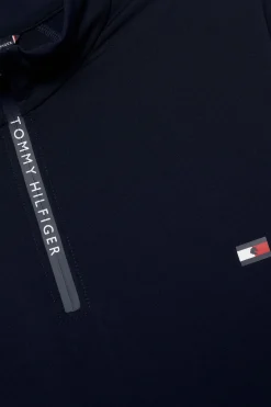 Discount Tommy Hilfiger Equestrian 1/4 Zip Termoskjorte for menn Rideskjorter