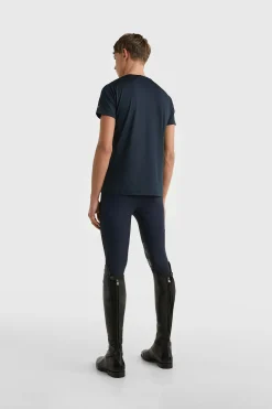 Tommy Hilfiger Equestrian Performance Crest herre t-skjorte med trykk Skjorter Og Topper