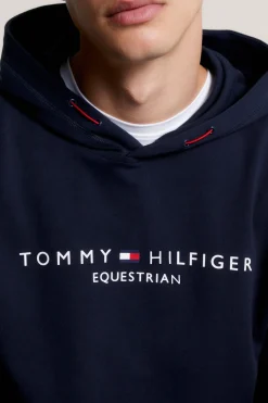 Outlet Tommy Hilfiger Equestrian Williamsburg hettegenser med motiv Ride Gensere & Fleece