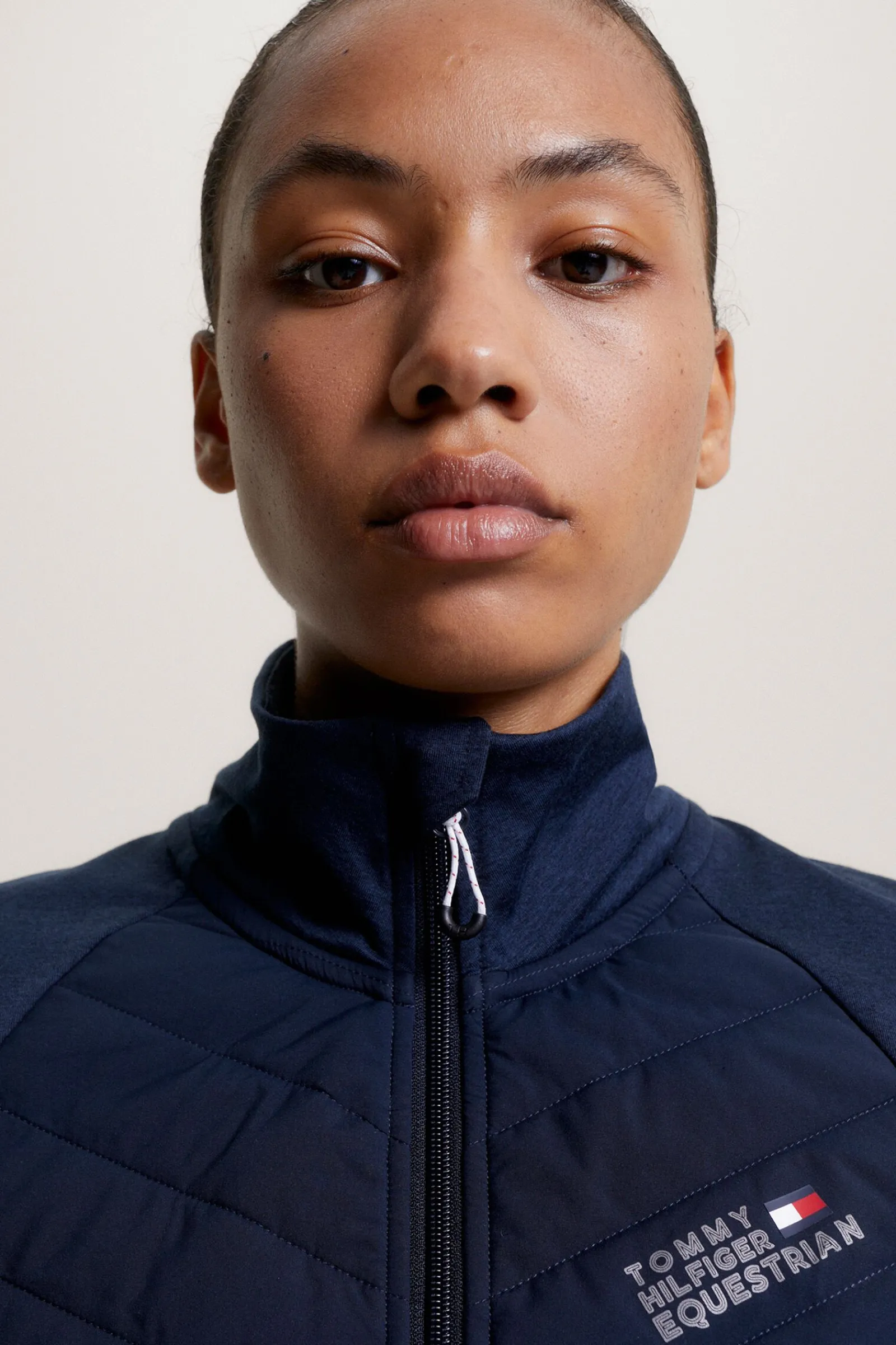 New Tommy Hilfiger Equestrian Gramercy Isolert Dame Hybrid Vest Jakker Og Frakker