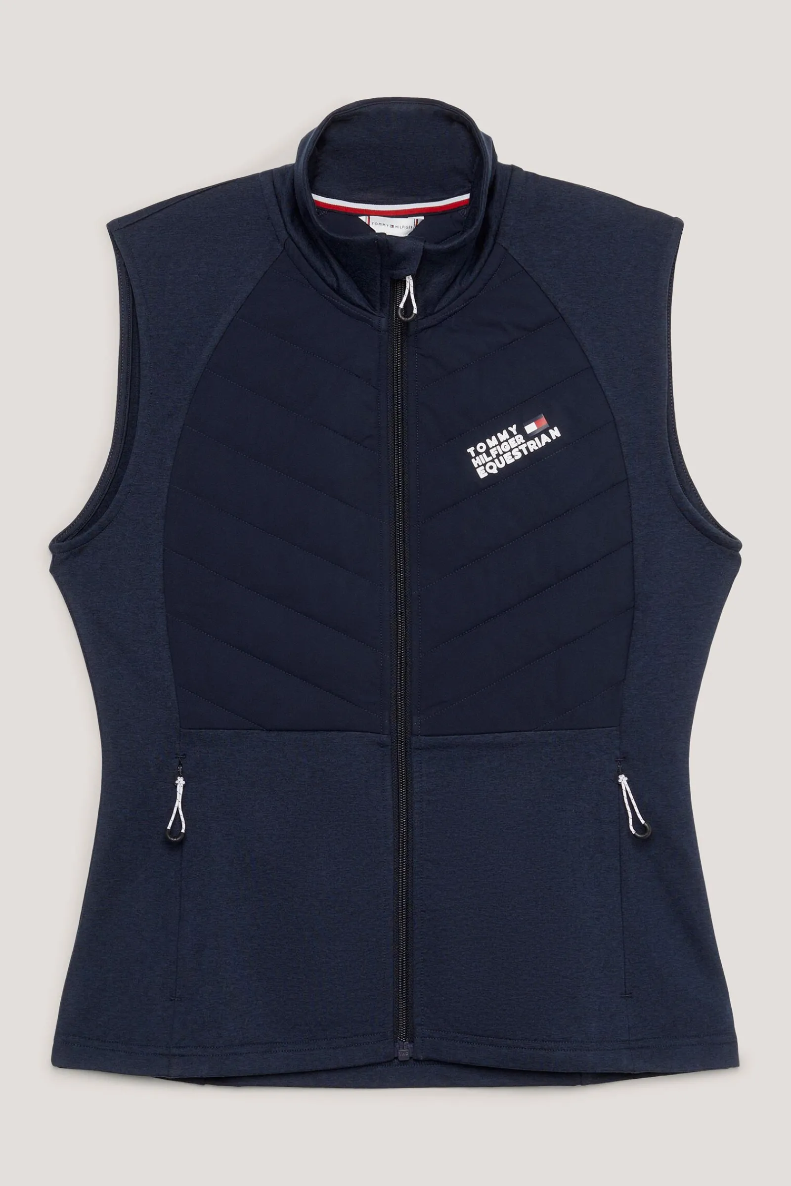 New Tommy Hilfiger Equestrian Gramercy Isolert Dame Hybrid Vest Jakker Og Frakker