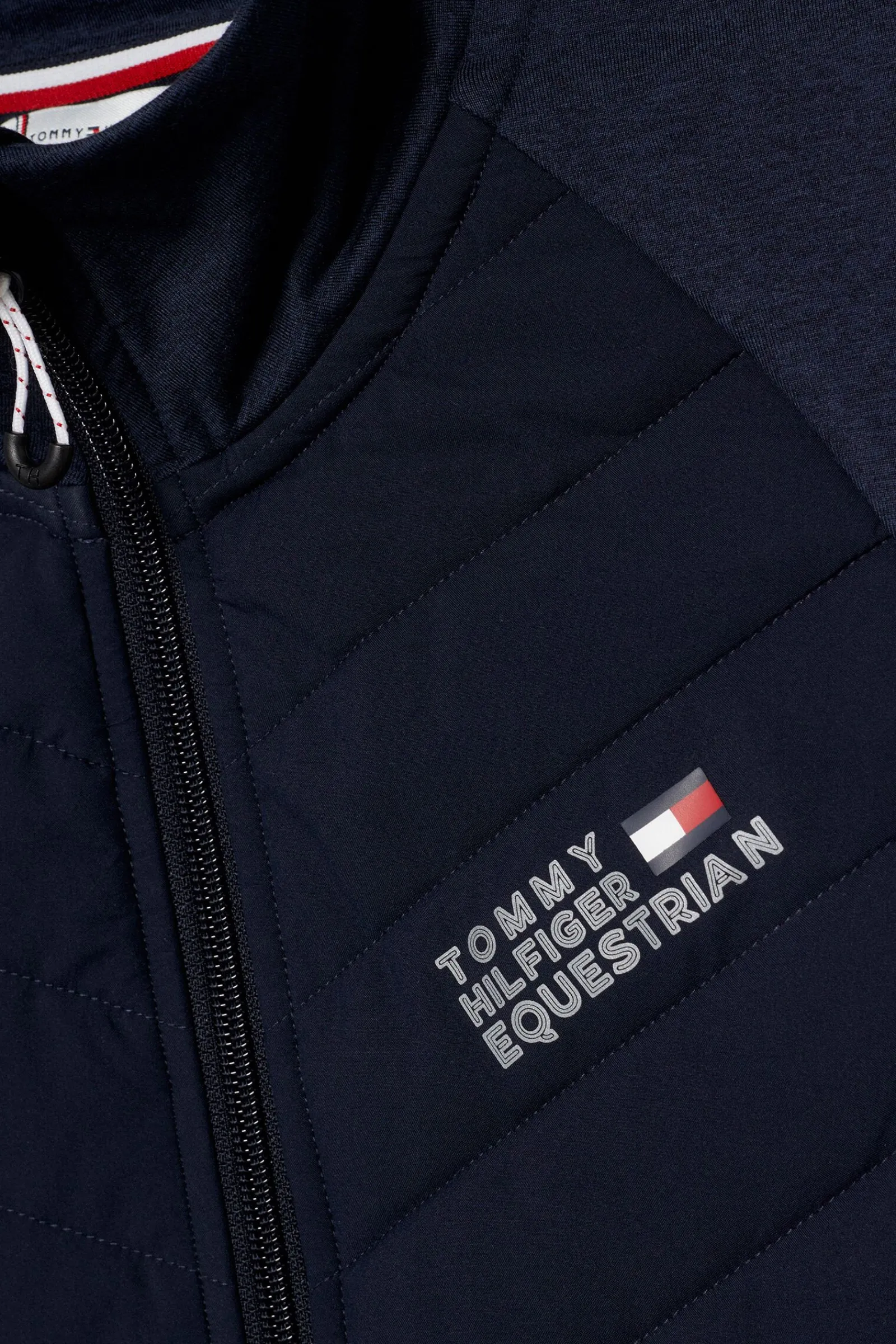 New Tommy Hilfiger Equestrian Gramercy Isolert Dame Hybrid Vest Jakker Og Frakker