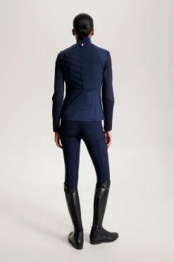 New Tommy Hilfiger Equestrian Gramercy Isolert Dame Hybrid Vest Jakker Og Frakker