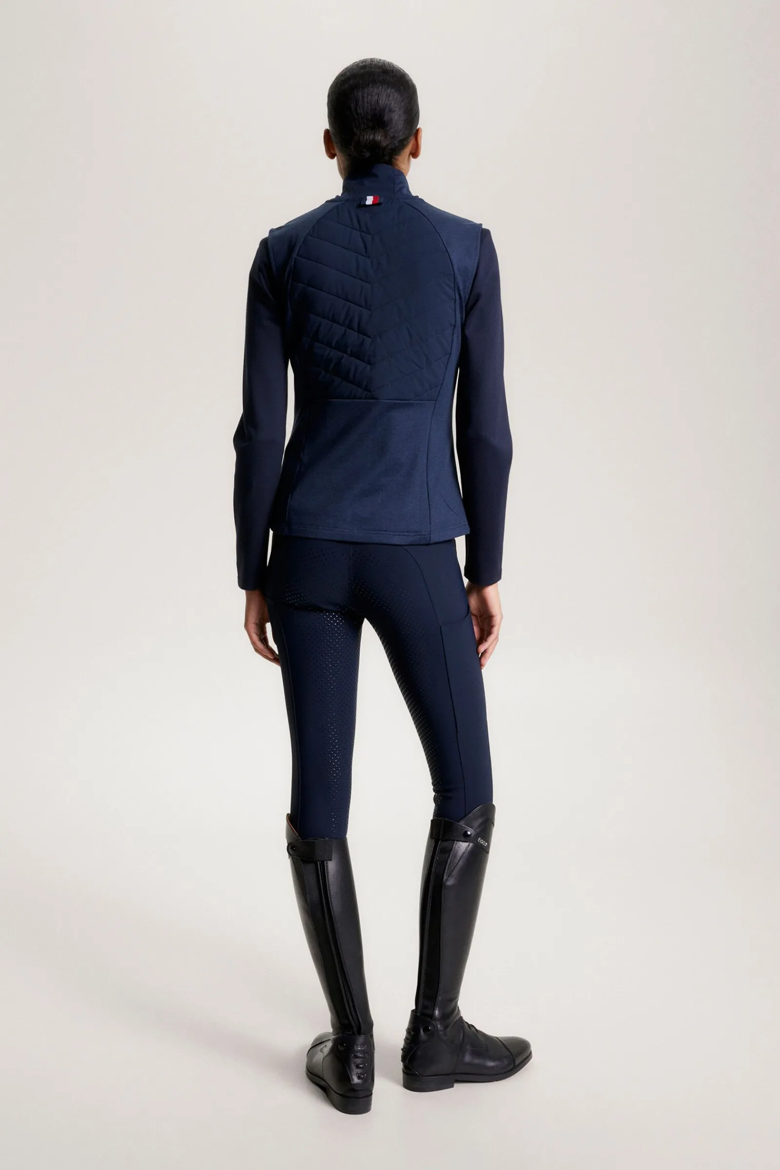 New Tommy Hilfiger Equestrian Gramercy Isolert Dame Hybrid Vest Jakker Og Frakker