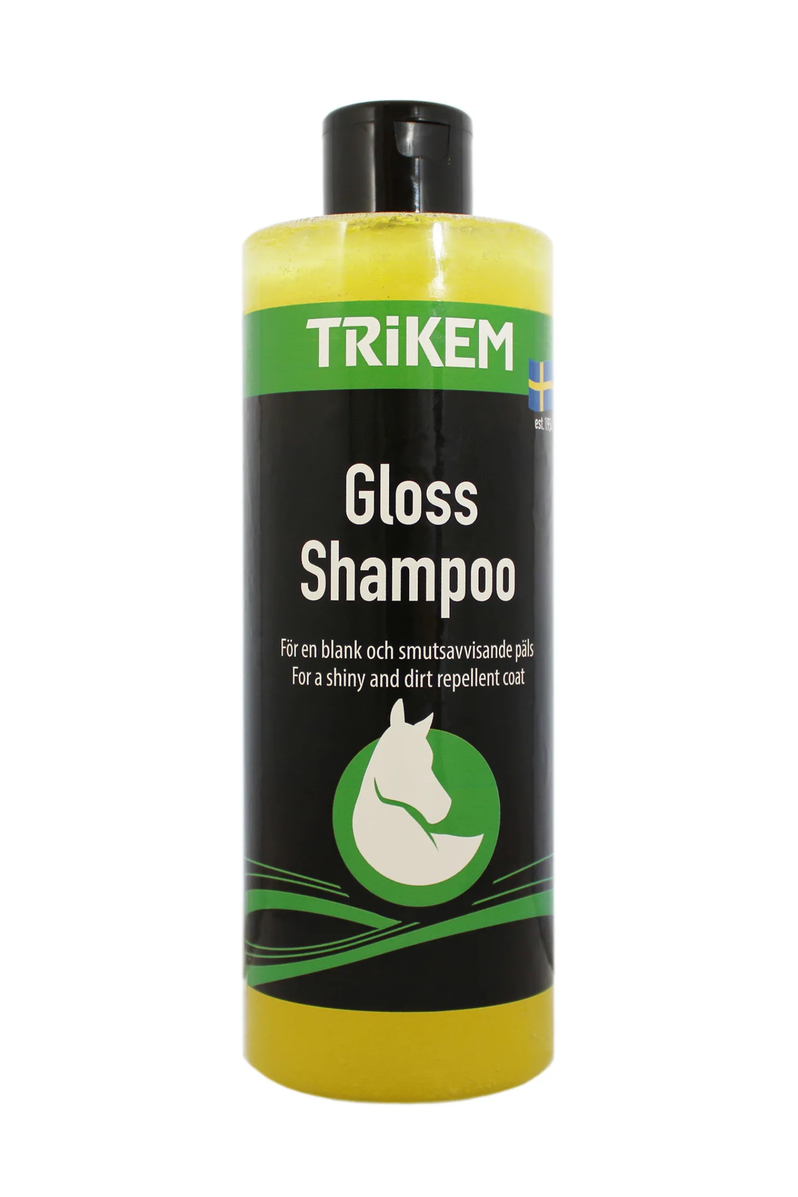 Outlet Trikem glansshampo, 500ml Stell Pels, Hud Og Man