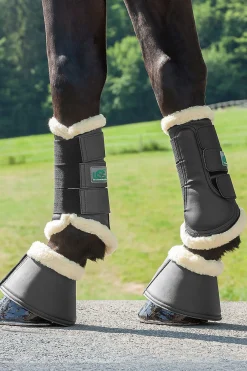 Discount Breathopren Bell Boots with Faux Fur Ponni Belegg|Kopper Til Hest