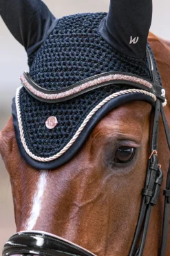 Modern Rosé Fly Veil Ørehetter|Fluemasker & Fluepannebånd