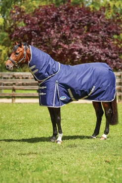 Outlet Comfitec Essential Detach-a-Neck Medium Turnout Rug, 220g Overgangsdekken & Vinterdekken