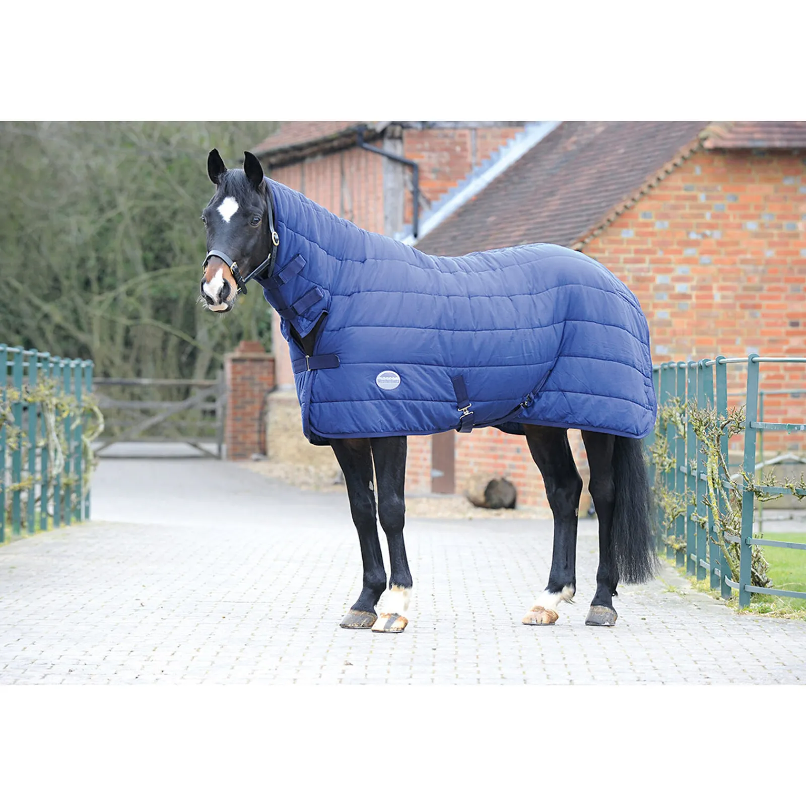 Best medium underdekken med hals, 220 gram Stalldekken