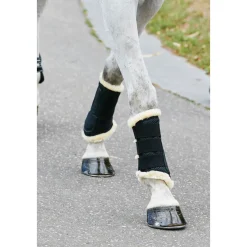 Sale senebelegg med ekte ullfôr Belegg Til Hest